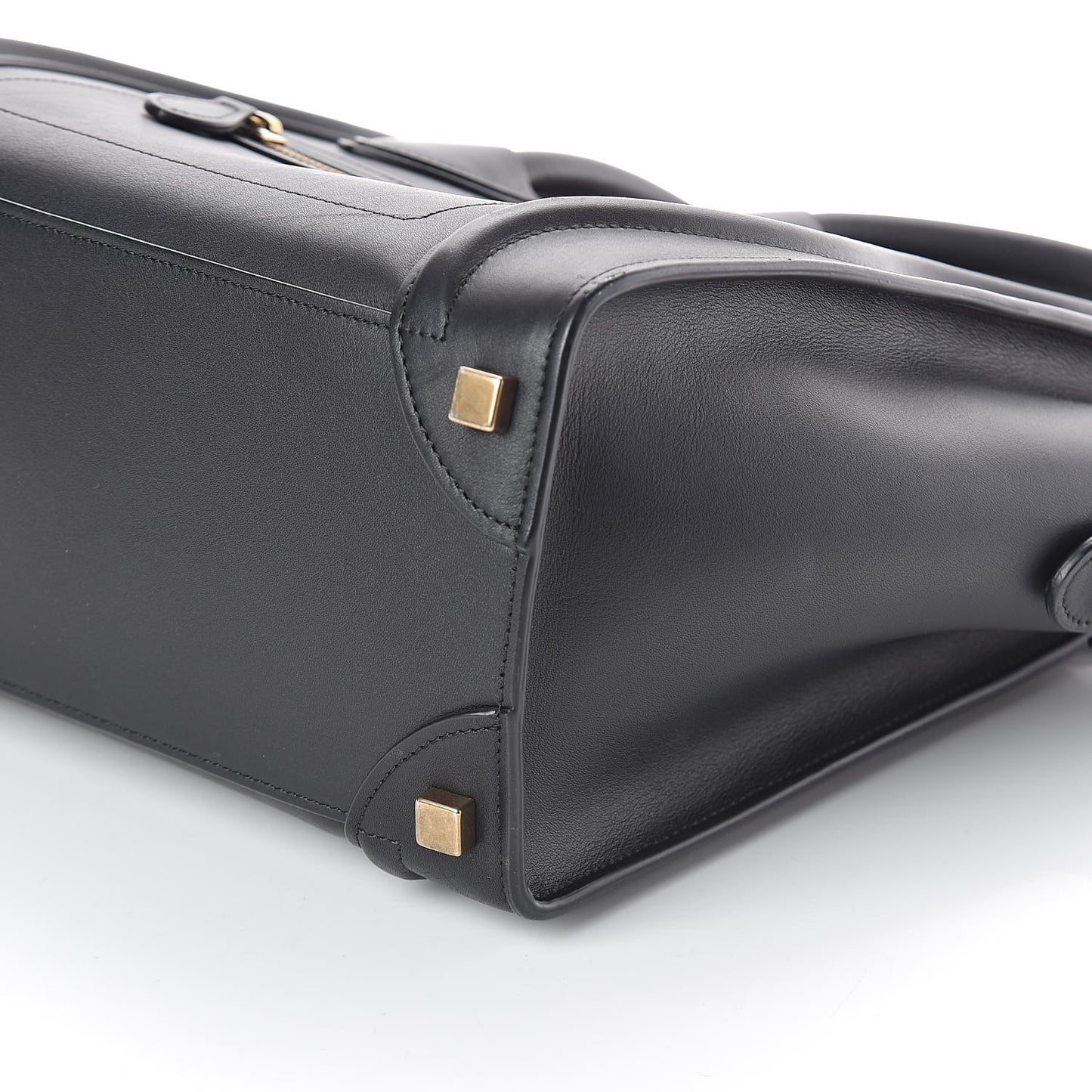 Smooth Calfskin Micro Luggage Black
