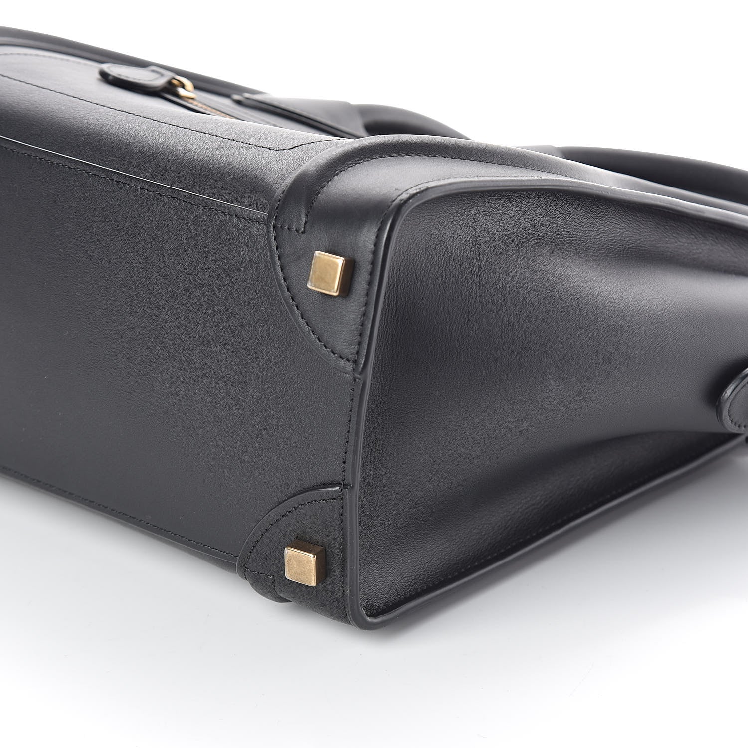 Celine Smooth Calfskin Micro Luggage Black 8 of 9