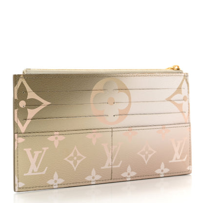 Louis Vuitton Monogram Giant Spring In The City Slim Purse Sunset Kaki 3 of 6