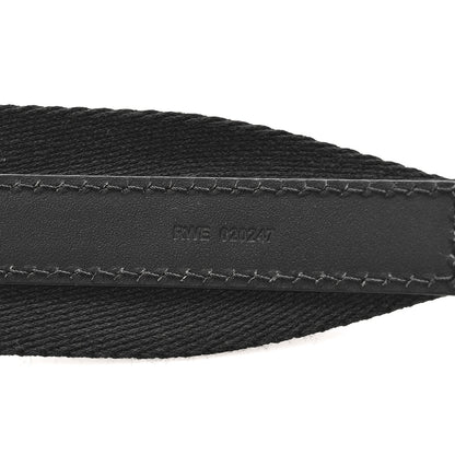 Goyard Canvas Calfskin Adjustable Shoulder Strap Black 4 of 5