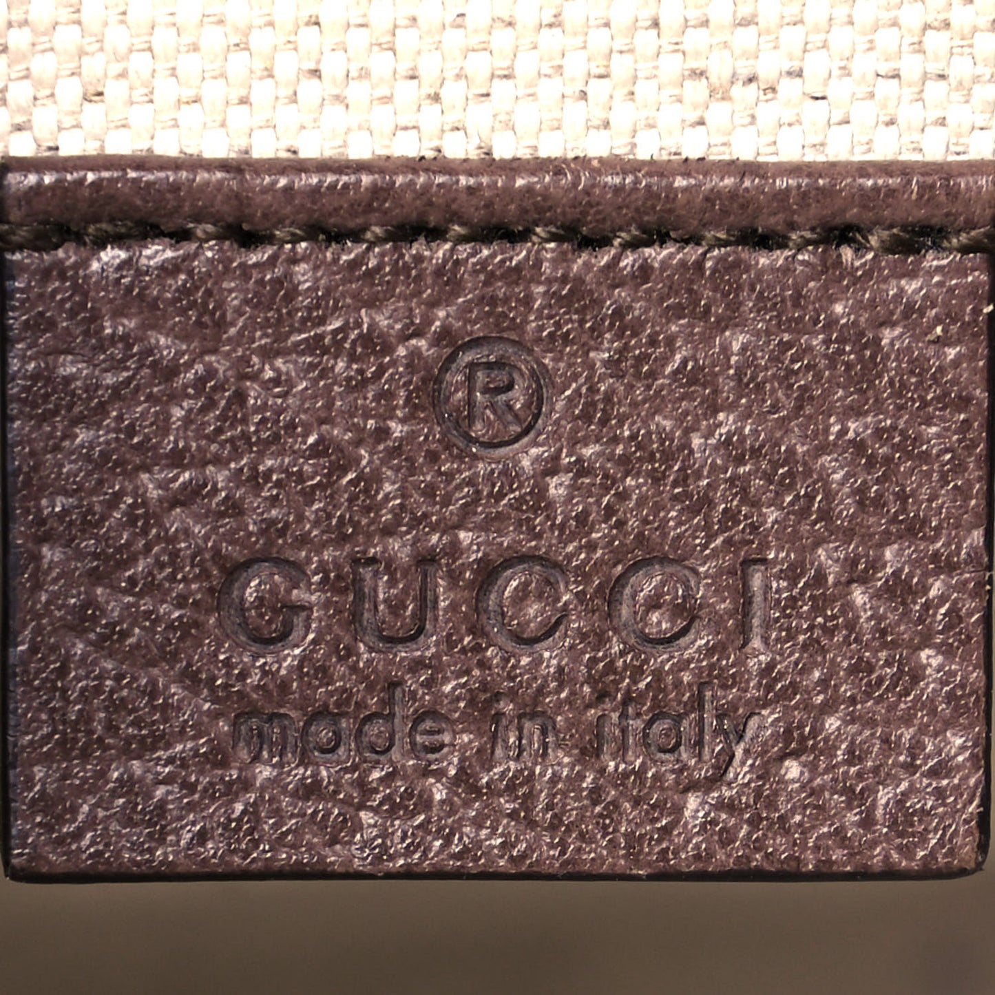 GG Supreme Monogram Web Mini Ophidia Messenger Brown