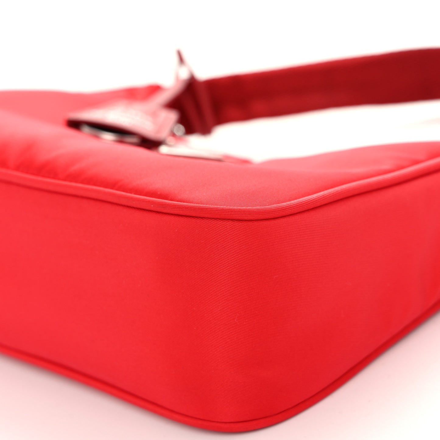 Tessuto Nylon Mini Re-Edition 2000 Bag Rosso