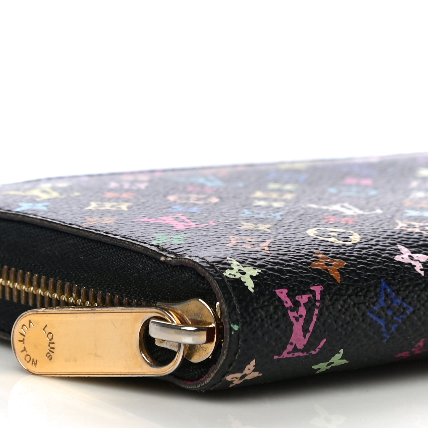 Monogram Multicolor Zippy Wallet Black Grenade