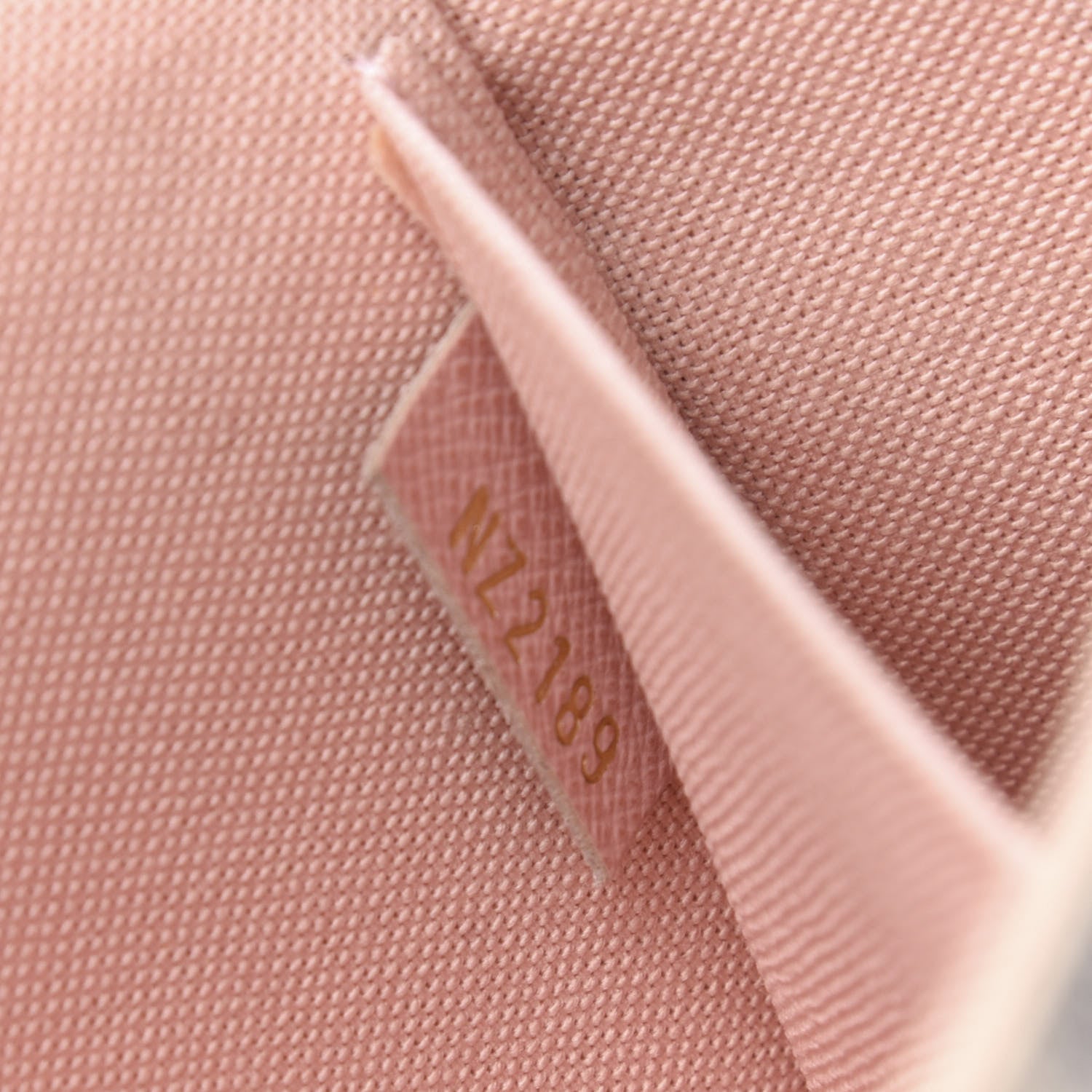 Louis Vuitton Damier Azur Pochette Felicie Chain Wallet Rose Ballerine 9 of 11