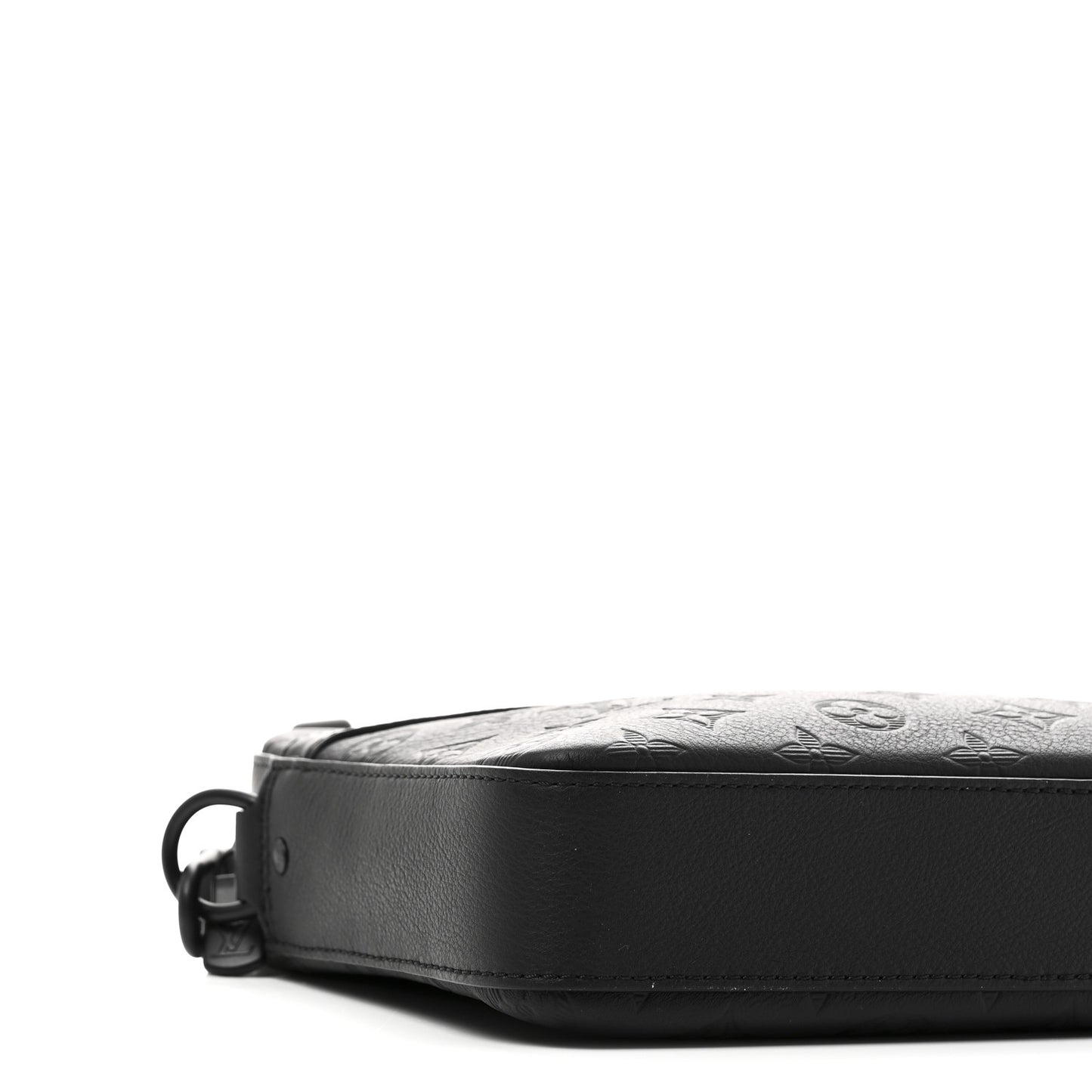 Calfskin Monogram Shadow Trio Messenger Black