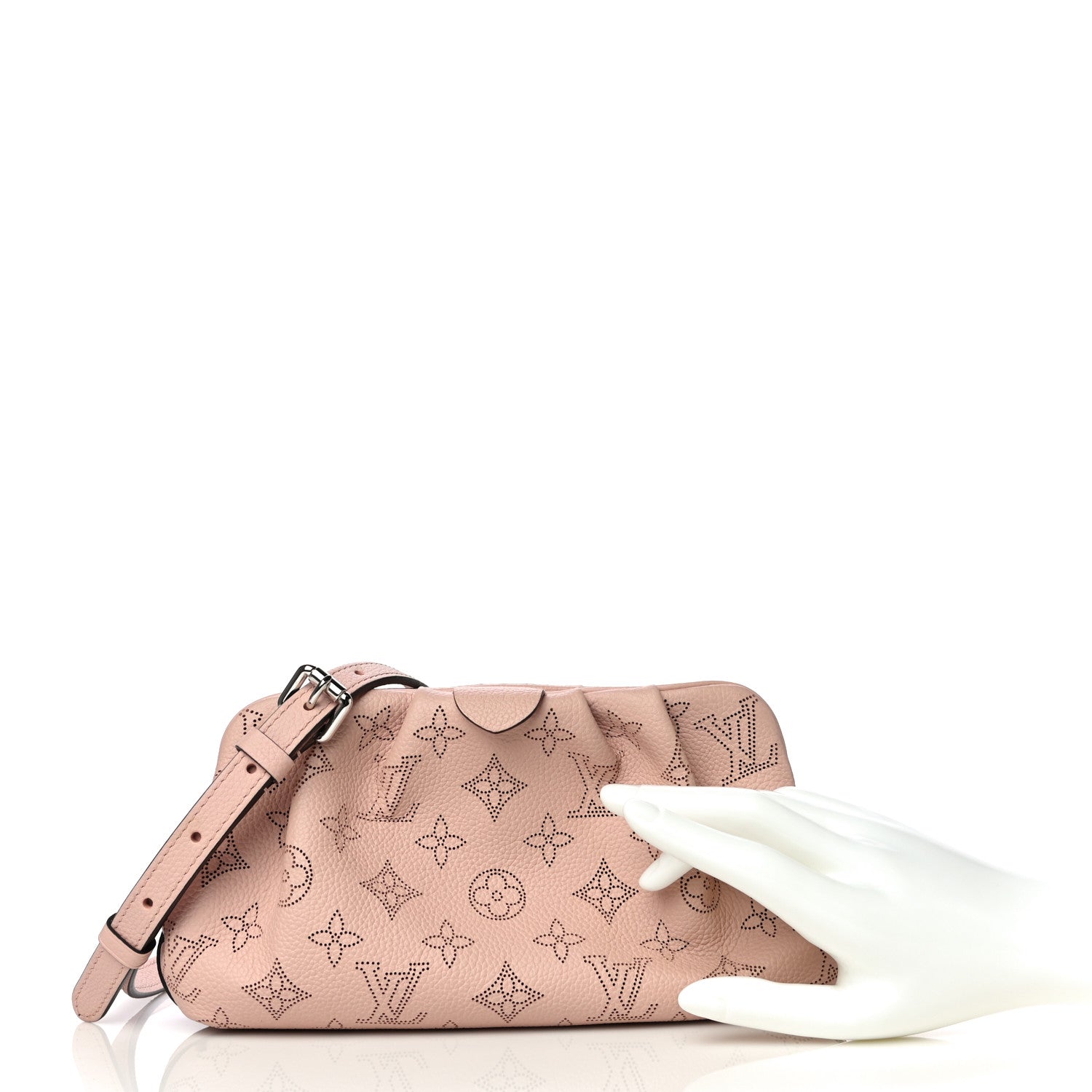 Louis Vuitton Mahina Scala Mini Pouch Magnolia 2 of 7