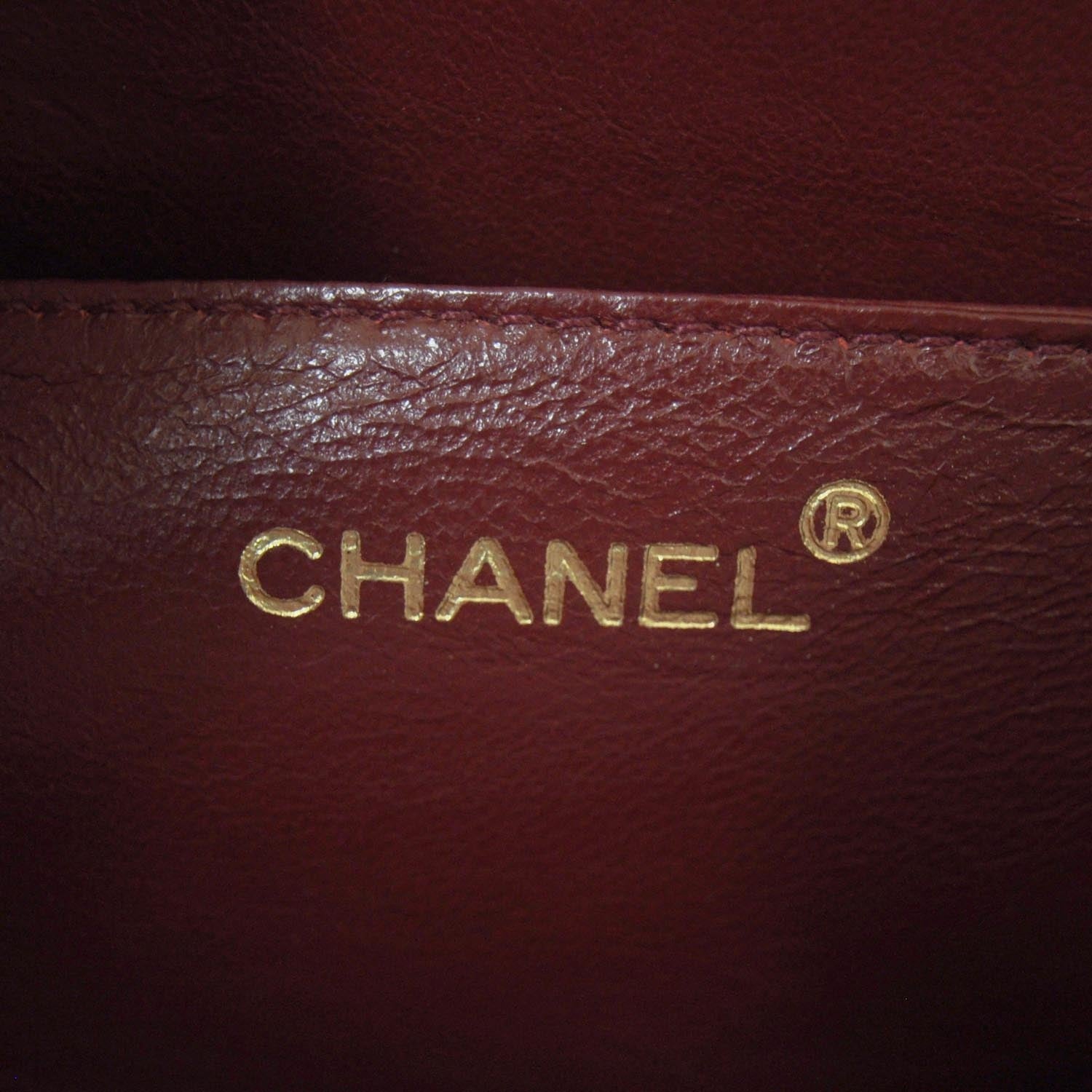 Chanel Patent Chocolate Bar Quilted Shoulder Bag Black and Red 5 of 9