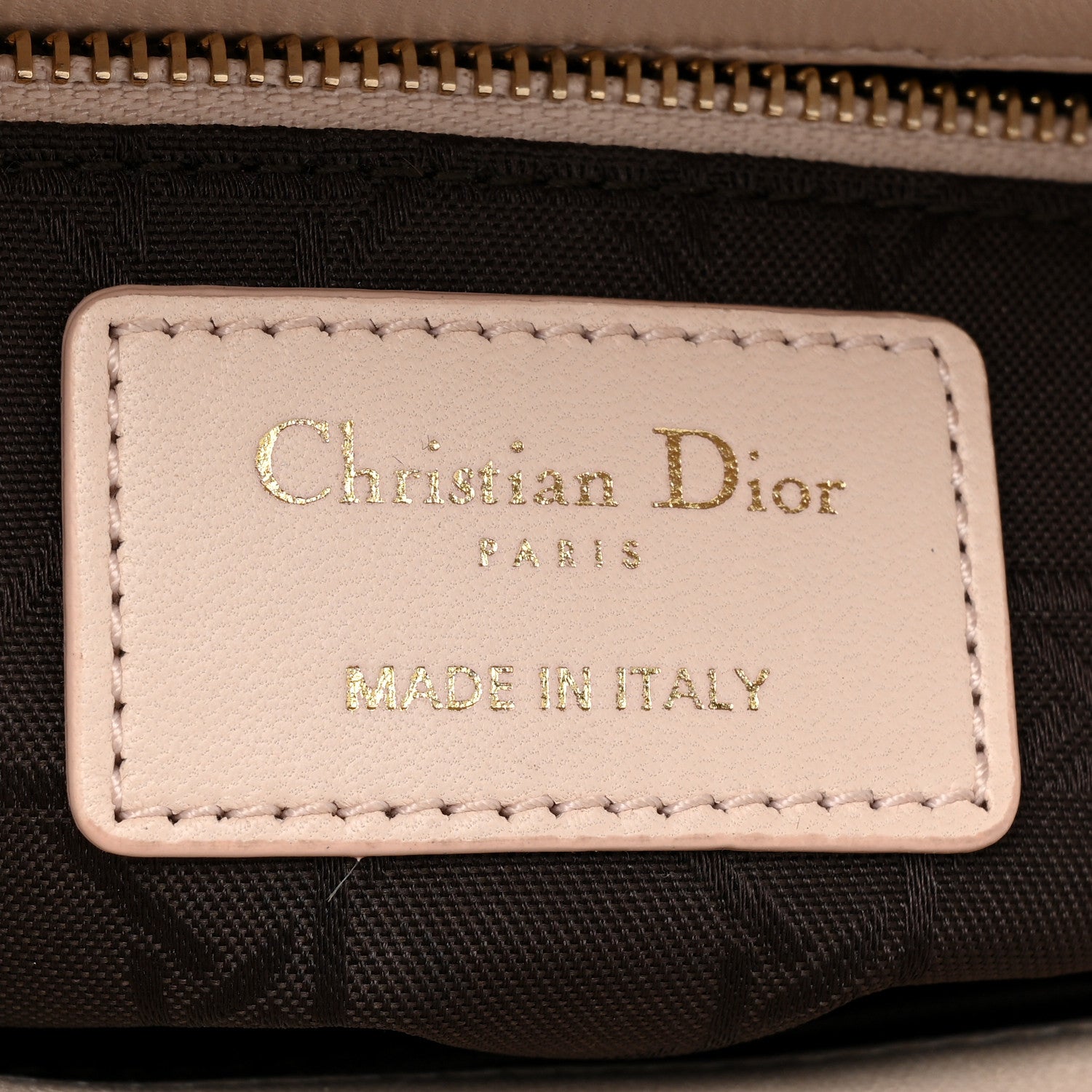Christian Dior Lambskin Cannage Small Lucky Badges My Lady Dior Pink 6 of 14