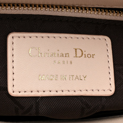 Christian Dior Lambskin Cannage Small Lucky Badges My Lady Dior Pink 6 of 14