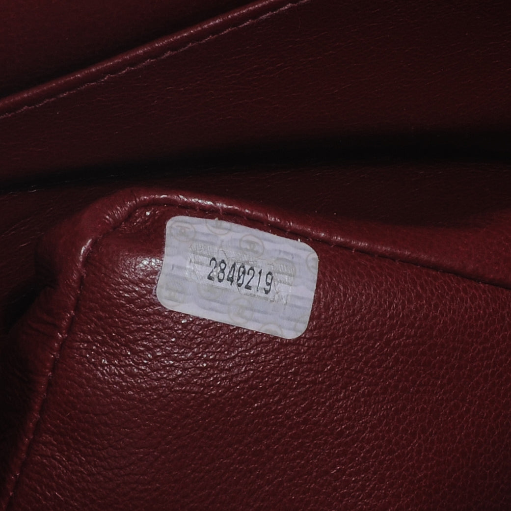 Chanel Lambskin Medium Double Flap Black 6 of 7