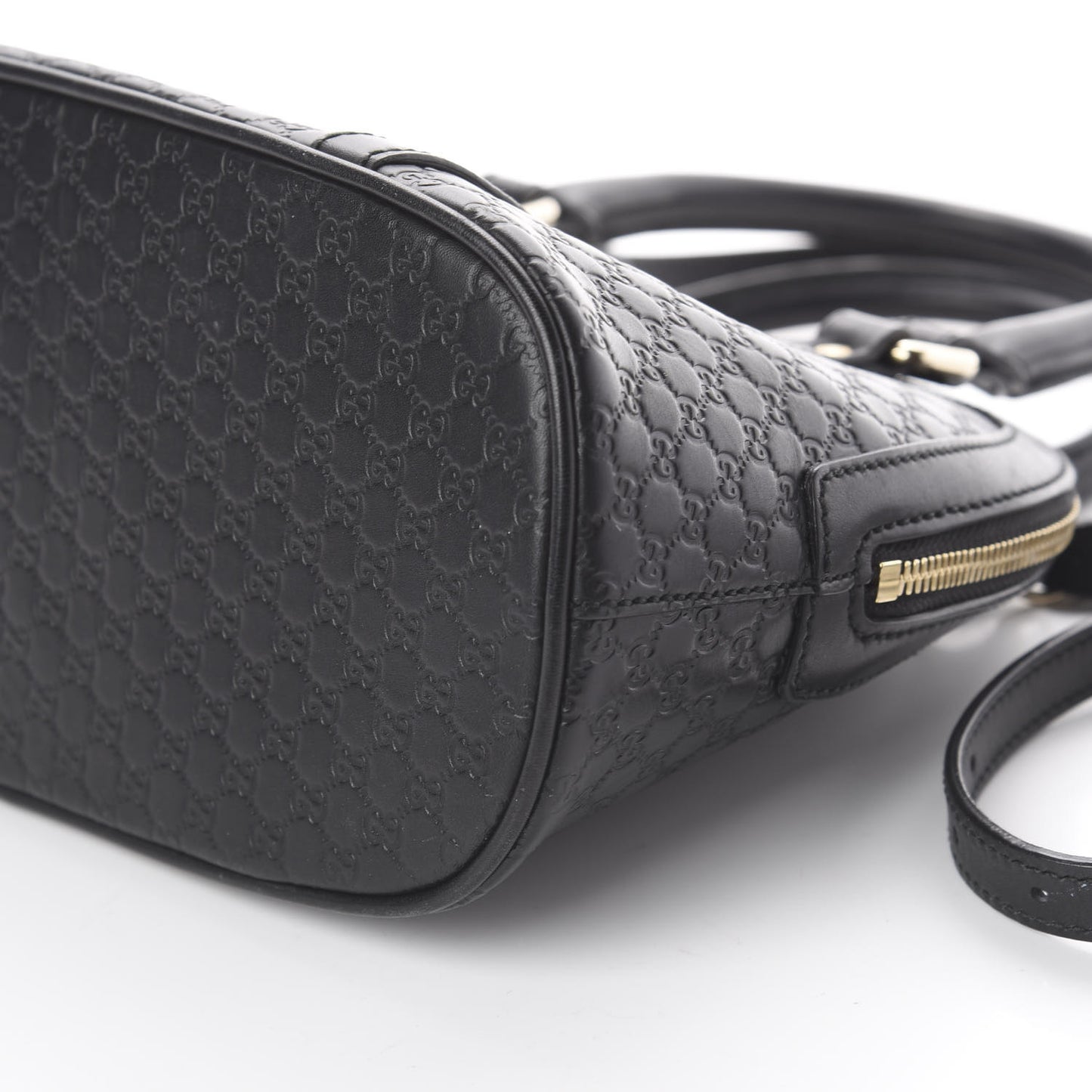 Microguccissima Mini Dome Bag Black