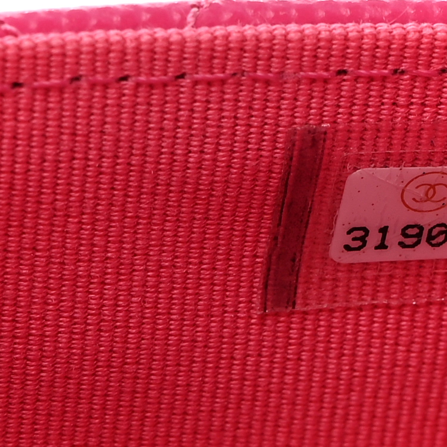 Chanel Caviar Quilted Medium Flap Wallet Dark Pink 8 of 9