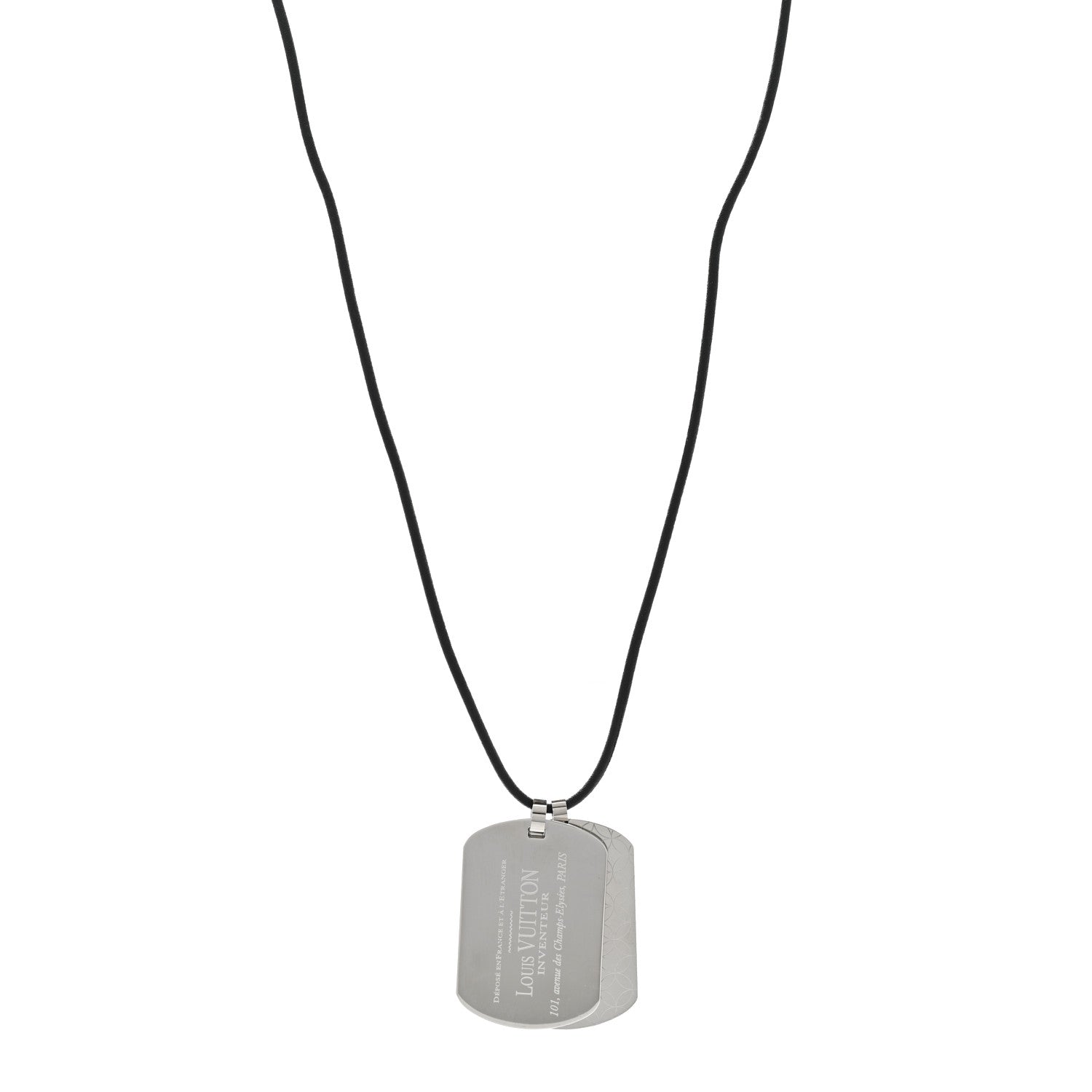 Louis Vuitton Champs Elysees Dog Tags 1 of 8