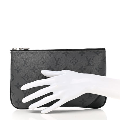 Louis Vuitton Reverse Monogram Eclipse Trio Messenger Small Pochette 2 of 6