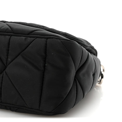 Prada Re-Nylon Quilted Padded Flap Shoulder Bag Black 11 of 11