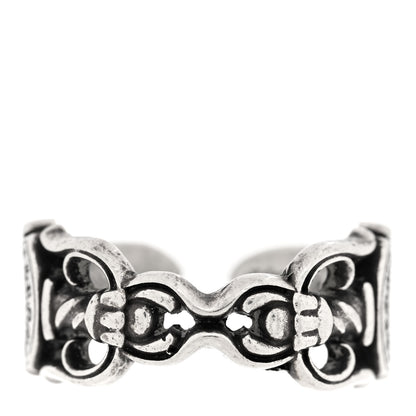 Chrome Hearts Sterling Silver Double Dagger Ring 61 9.5 1 of 4