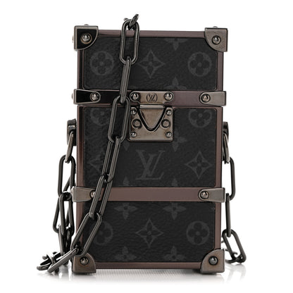 Louis Vuitton Monogram Eclipse Trunk Box Black 1 of 10