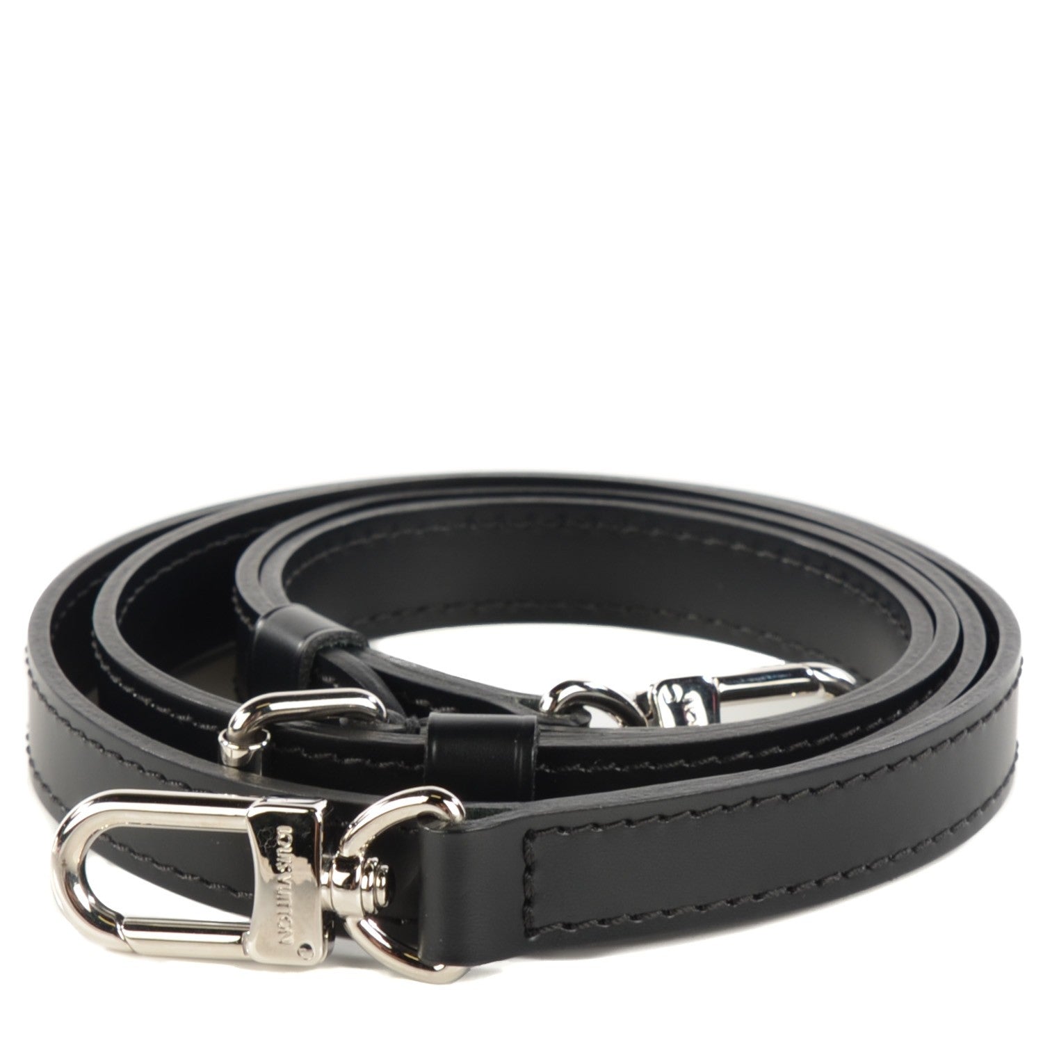 Louis Vuitton Epi Adjustable Shoulder Strap 16MM Black 1 of 4