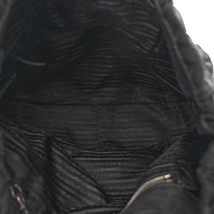 Prada Tessuto Nylon Gaufre Hobo Black 5 of 11