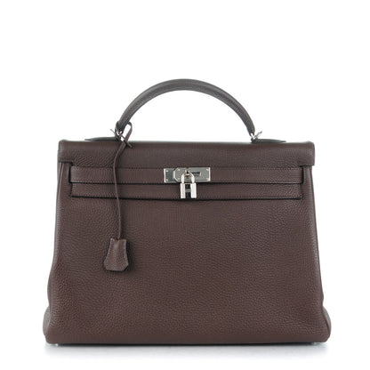 Hermes Togo Kelly Retourne 40 Chocolate 1 of 25