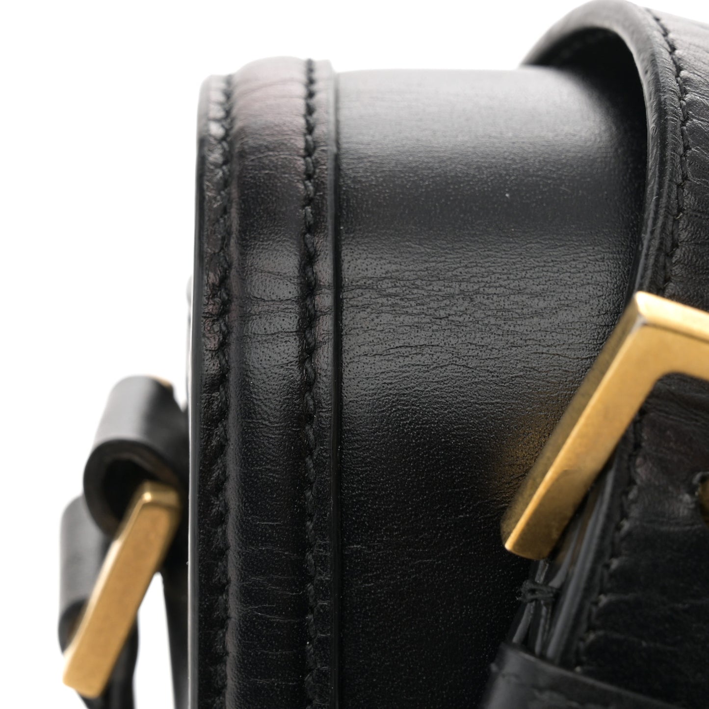 Box Calfskin Monogram Medium Solferino Satchel Black