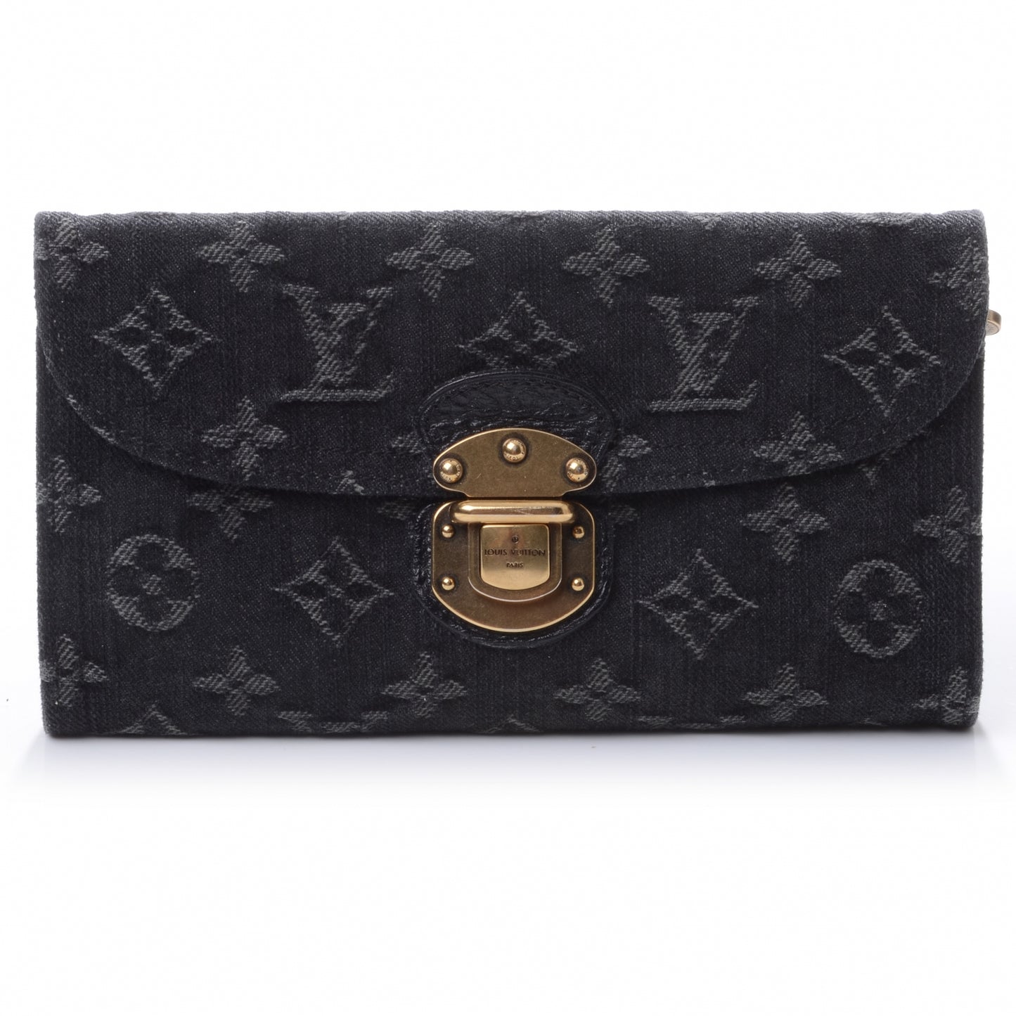 Denim Amelia Wallet Black