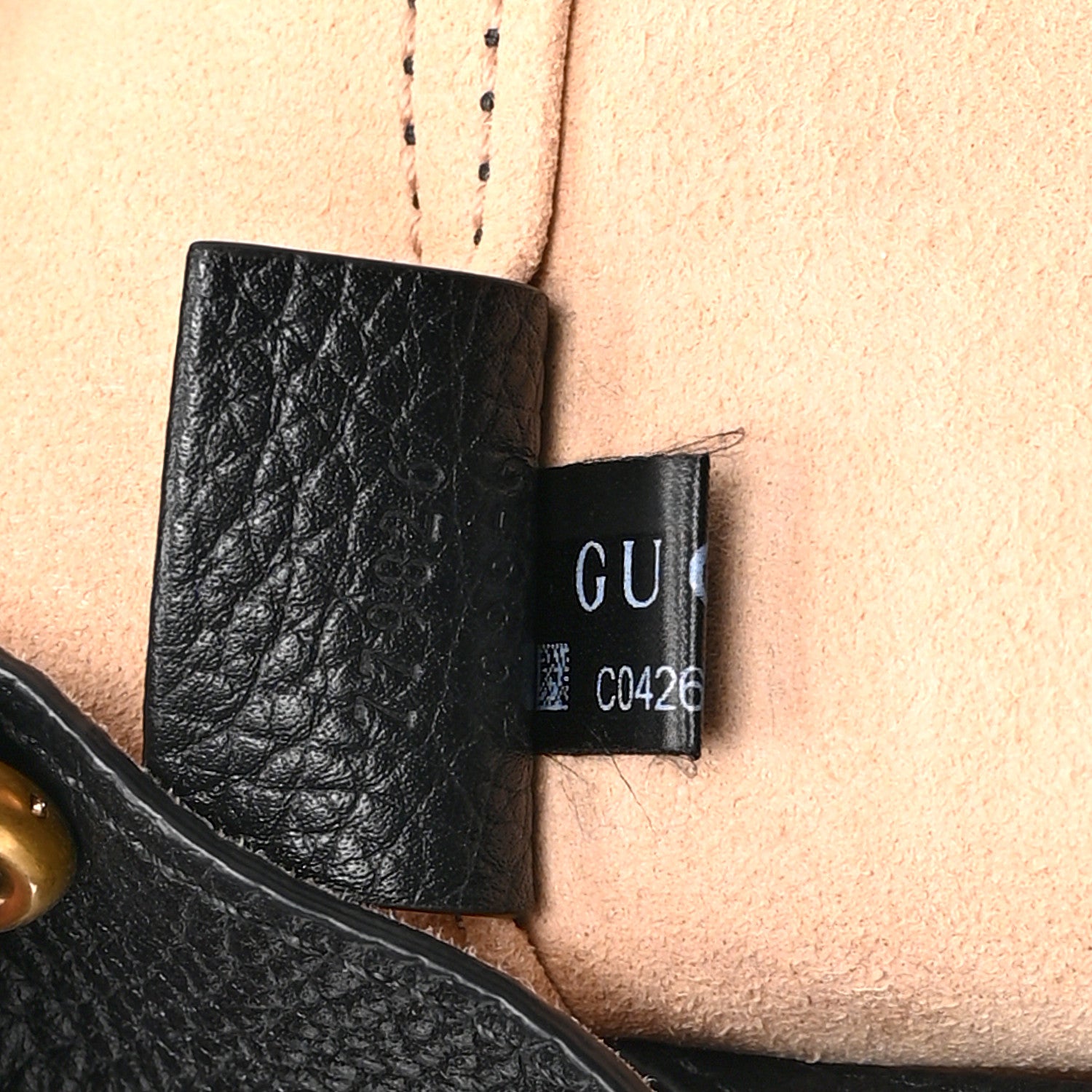 Gucci Grained Calfskin Small Dahlia Tote Black 8 of 11