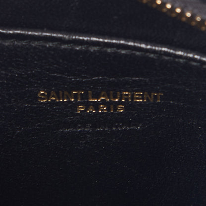 Saint Laurent Calfskin Monogram Baby Cabas Black 8 of 8