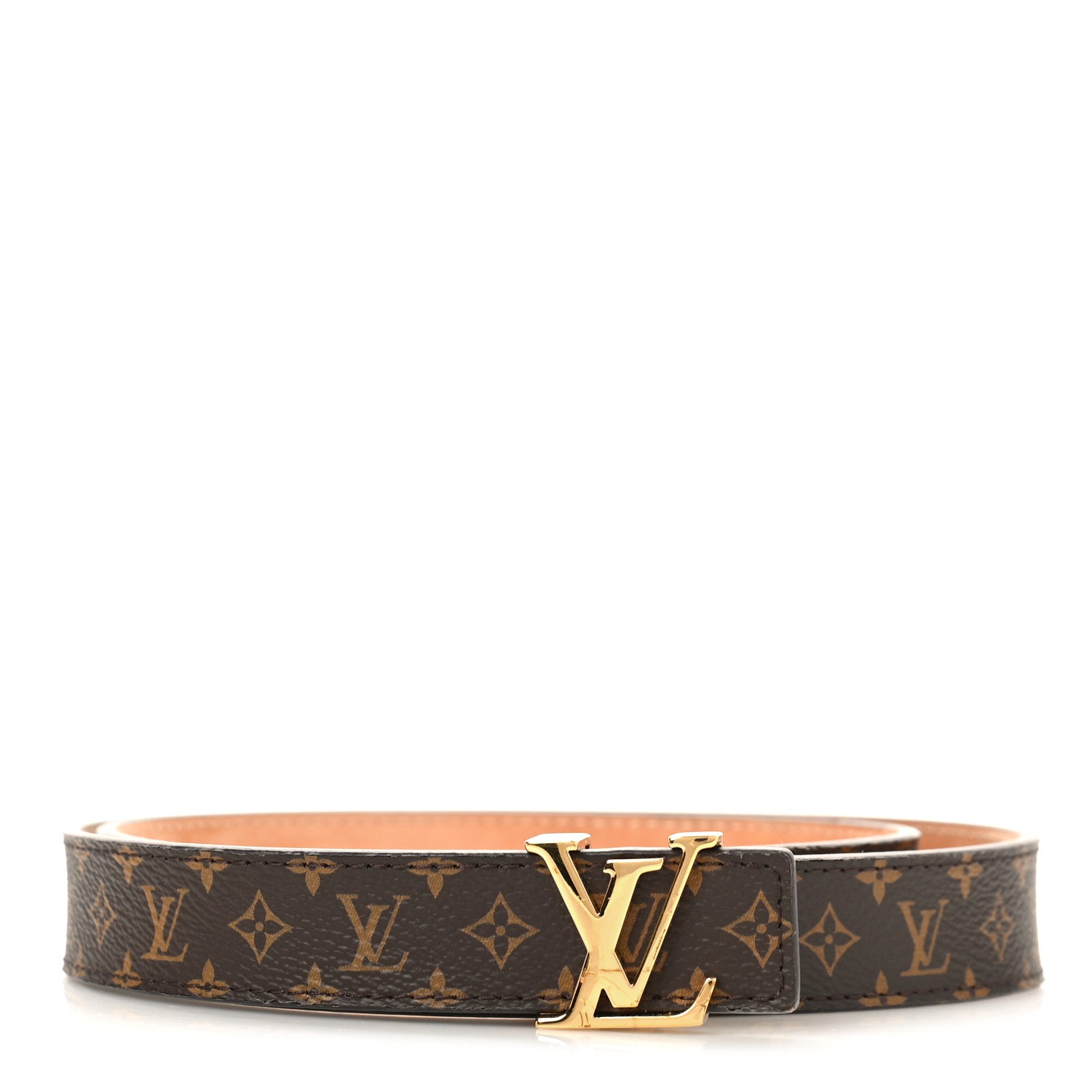 Louis Vuitton Monogram 25mm LV Initiales Belt 80 32 1 of 6