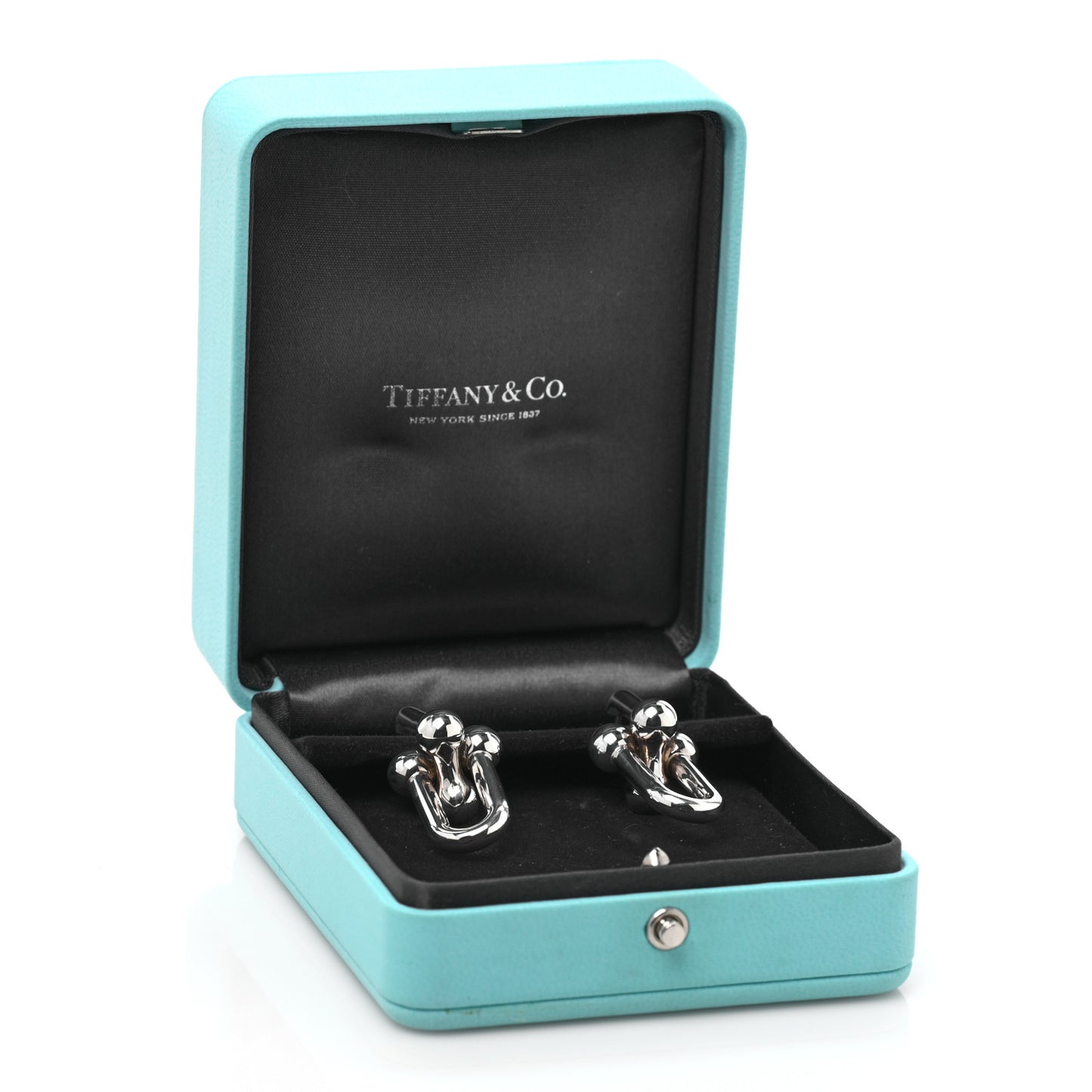 Sterling Silver Large HardWear Link Earrings