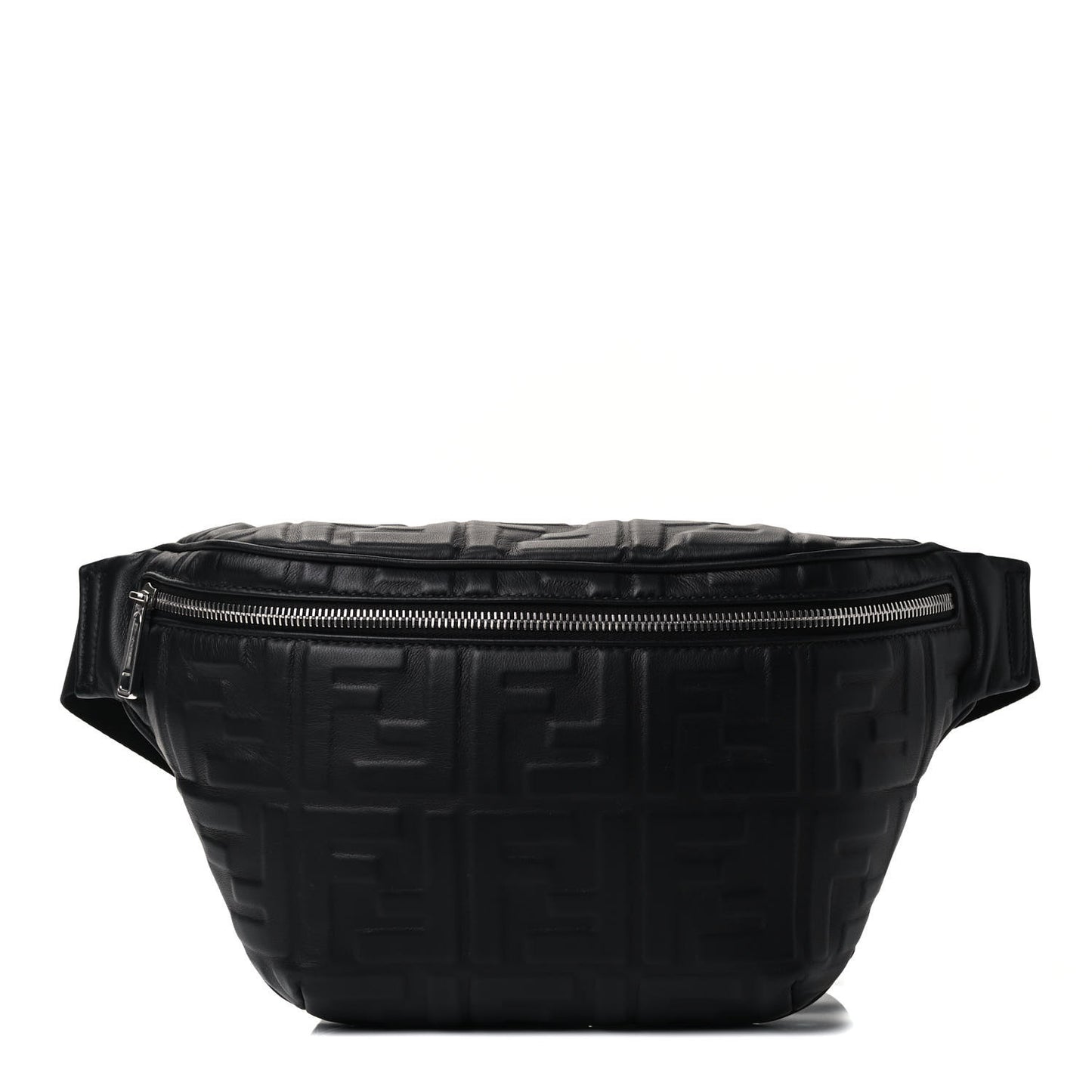 Nappa FF 1974 Embossed Belt Bag Black