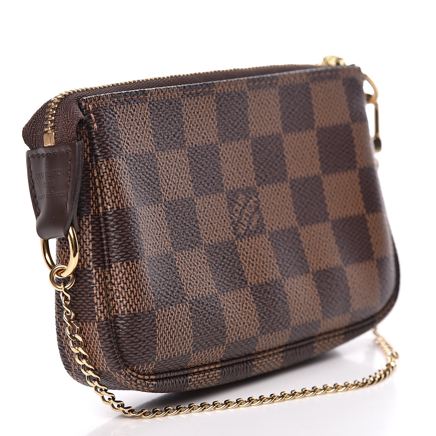 Louis Vuitton Damier Ebene Mini Pochette Accessories 3 of 10