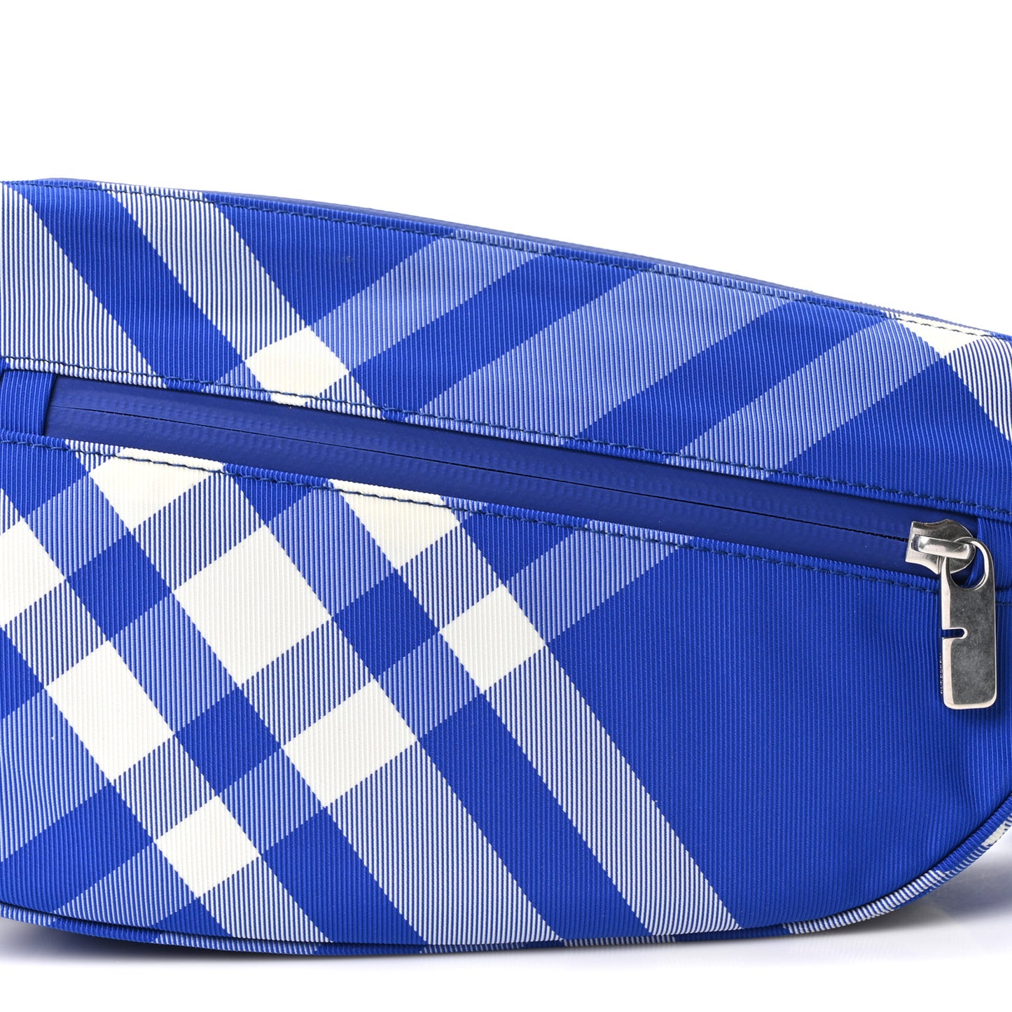 Nylon Check Shield Bum Bag Crossbody Knight