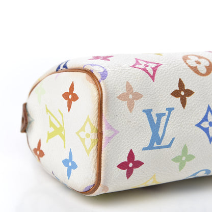 Louis Vuitton Monogram Multicolor Mini Sac HL Speedy White 5 of 7