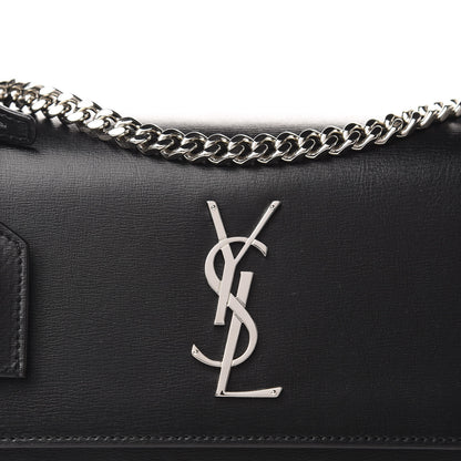 Saint Laurent Calfskin Medium Monogram Sunset Black 11 of 11