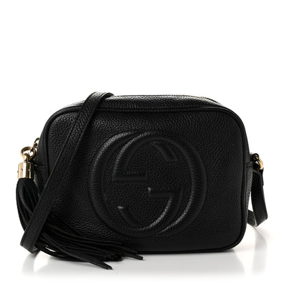 Gucci Pebbled Calfskin Small Soho Disco Bag Black 2 of 23