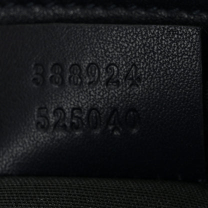 Gucci GG Plus Monogram Medium Flat Messenger Bag Navy 7 of 10