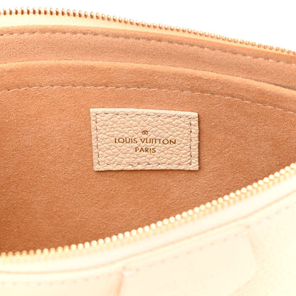 Louis Vuitton Empreinte Monogram Giant Multi Pochette Accessories Large Pochette Cream 6 of 10