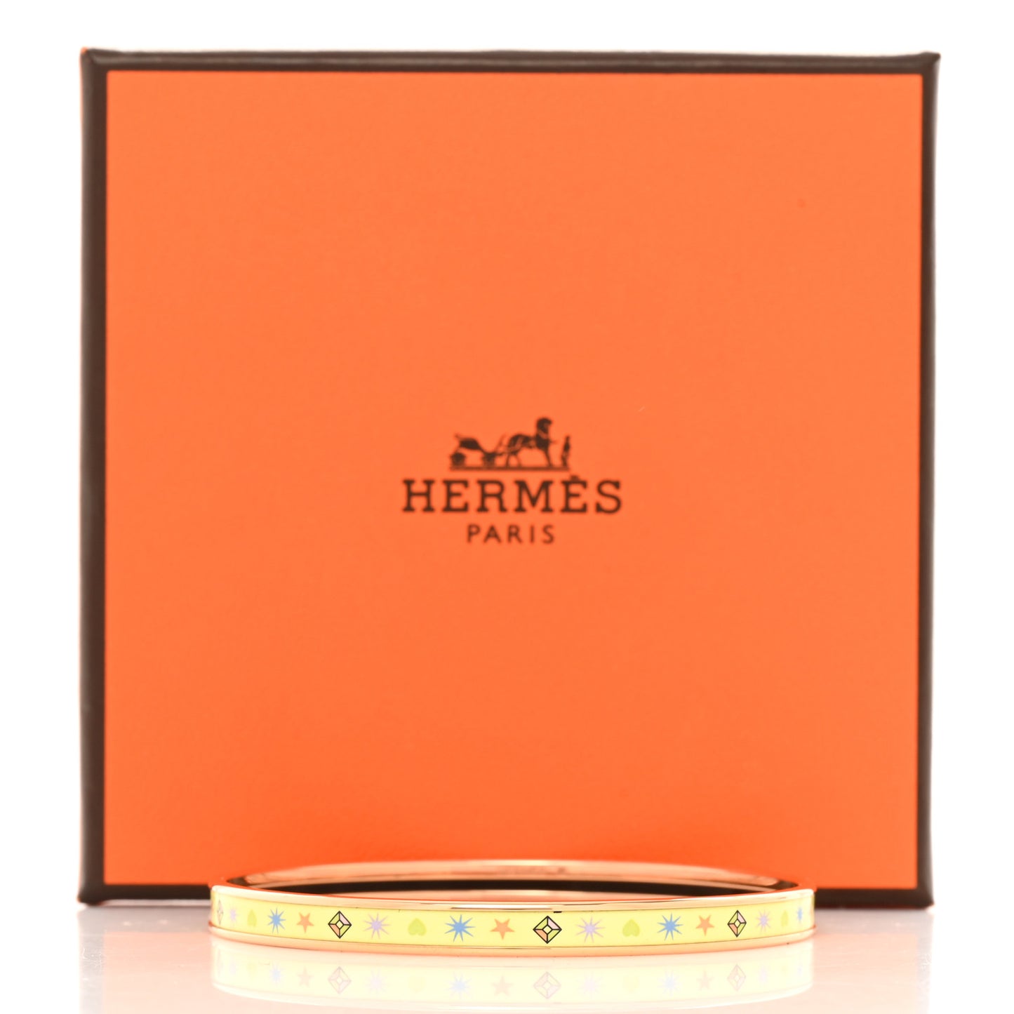 Enamel Printed Chorus Stellarum Extra Narrow Bracelet 70 Hypno