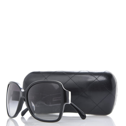Chanel CC Sunglasses 1345 Black 7 of 7