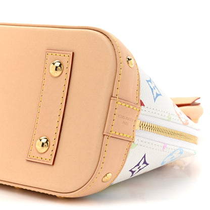 Louis Vuitton LV x TM Monogram Multicolor Alma BB White 8 of 9