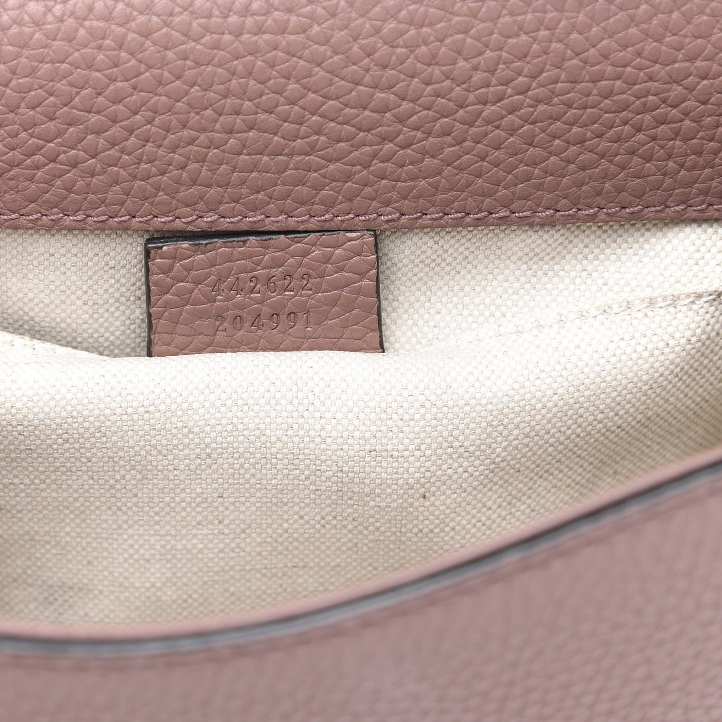Calfskin Mini GG Marmont Top Handle Bag Rosy Phard