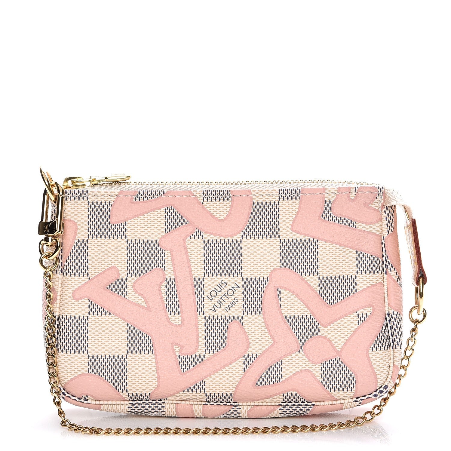 Louis Vuitton Damier Azur Tahitienne Mini Pochette Accessories 1 of 7