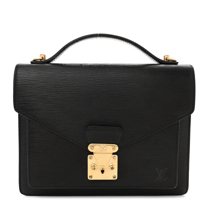 Louis Vuitton Epi Monceau Black 1 of 20