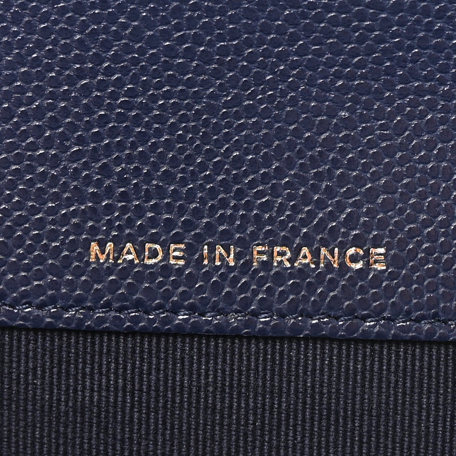 Chanel Caviar Quilted Flap Card Holder Wallet Navy Blue 7 of 9