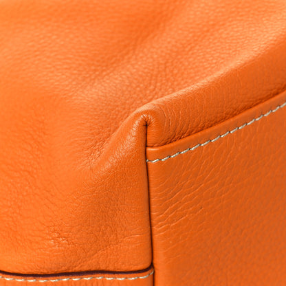 Prada Vitello Daino Tote Papaya 10 of 15
