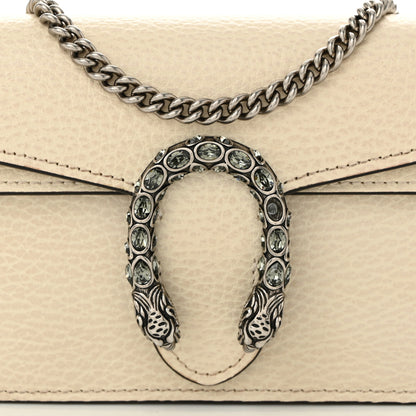 Gucci Dollar Calfskin Crystal Super Mini Dionysus Shoulder Bag Mystic White Black Diamond 7 of 10