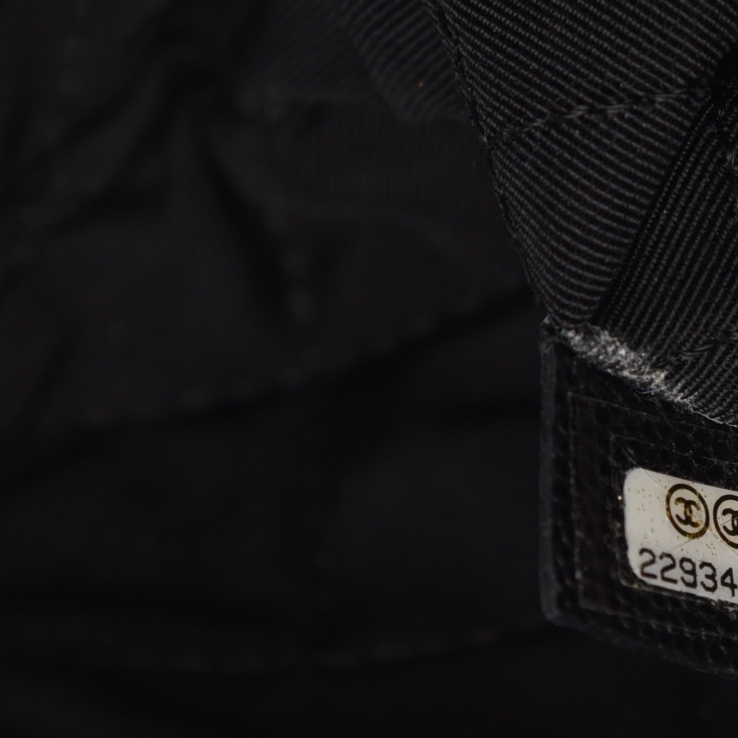 Chanel Caviar Quilted Medium Golden Class Pouch Black 7 of 7