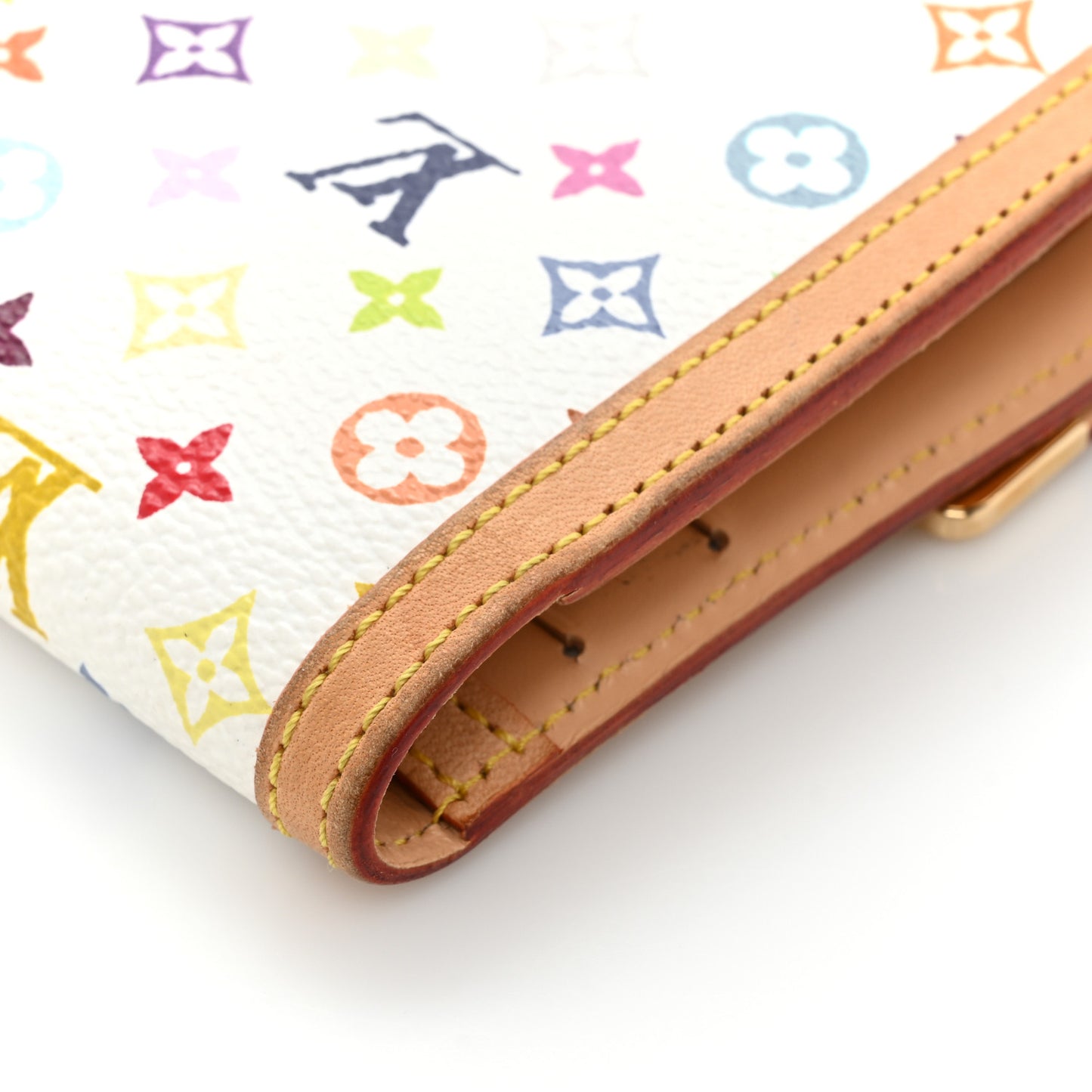 Monogram Multicolor Porte Tresor International Wallet White
