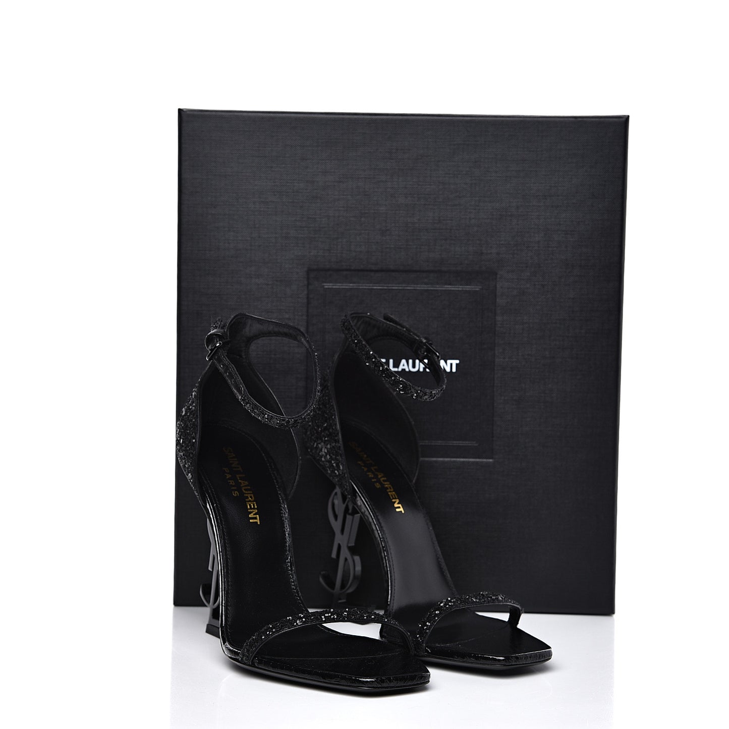 Glitter Opyum Sandals 36.5 Black